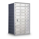 Front Loading 29-Door Horizontal Private Mailbox